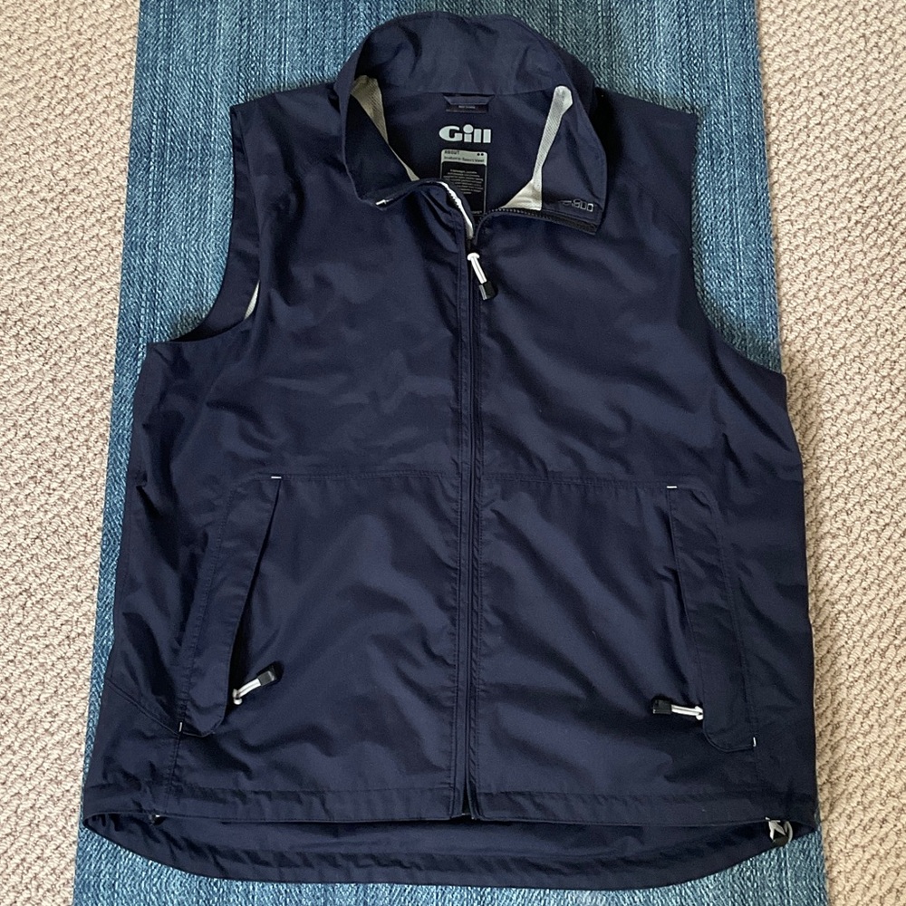 Men's Navy Gill Vest size XL